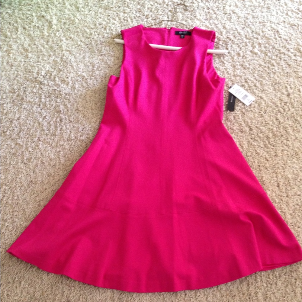 Hot pink summer dress